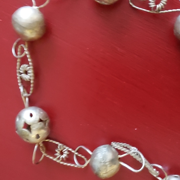 Shabby Chic Holiday Necklace - Picture 4 of 6